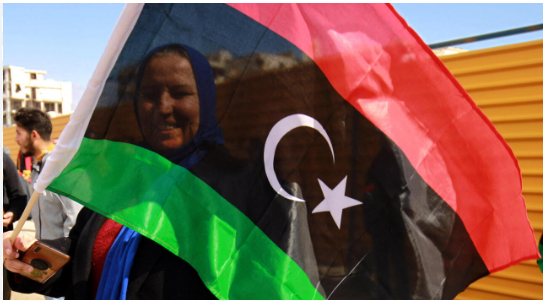 العلم الليبي